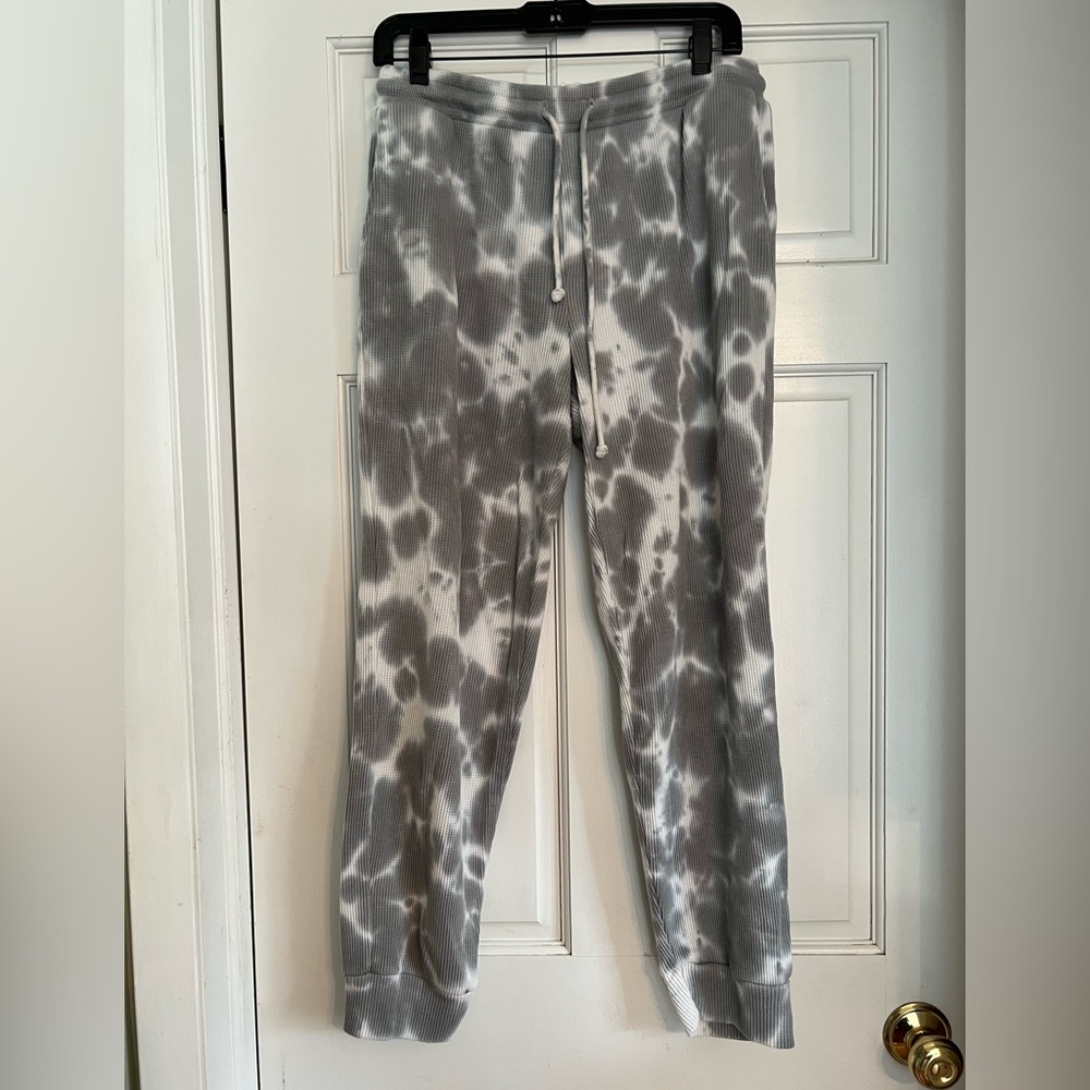 Saturday Sunday by Anthropologie gray comfy pants.